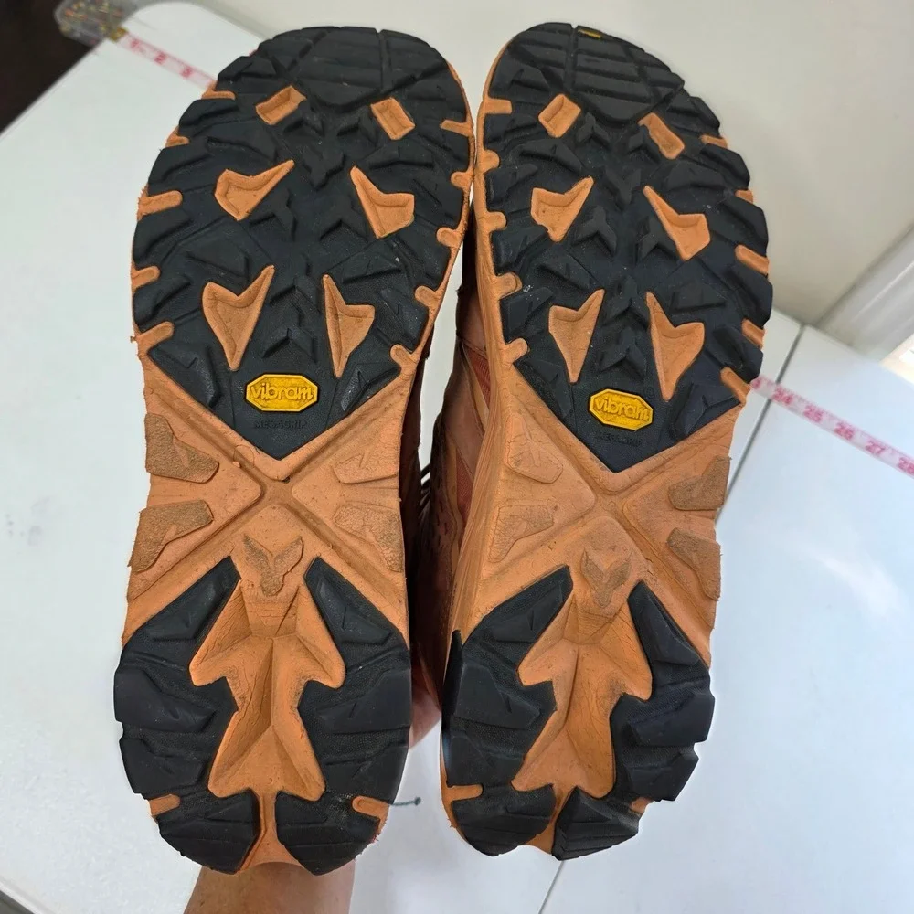 Hoka Anacapa Mid GTX Waterproof Hiking Boots Mens 13 Vibram Terra Cotta Gorpcore